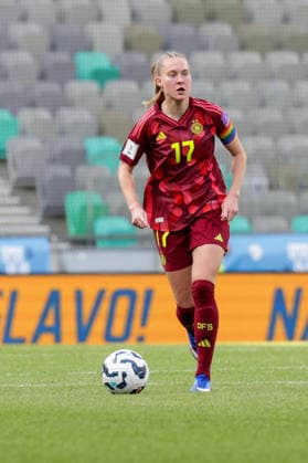 09 06 2026, xgrfx, Soccer World Cup Qualification Women, Slovenia Germany v l Janina Minge German Womens National Team DFL DFB REGULATIONS PROHIBIT ANY USE OF PHOTOGRAPHS as IMAGE SEQUENCES and or QUASI VIDEO Ljubljana