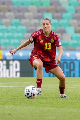 09 06 2026, xgrfx, Soccer World Cup Qualification Women, Slovenia Germany v l Carlotta Wamser German Womens National Team DFL DFB REGULATIONS PROHIBIT ANY USE OF PHOTOGRAPHS as IMAGE SEQUENCES and or QUASI VIDEO Ljubljana