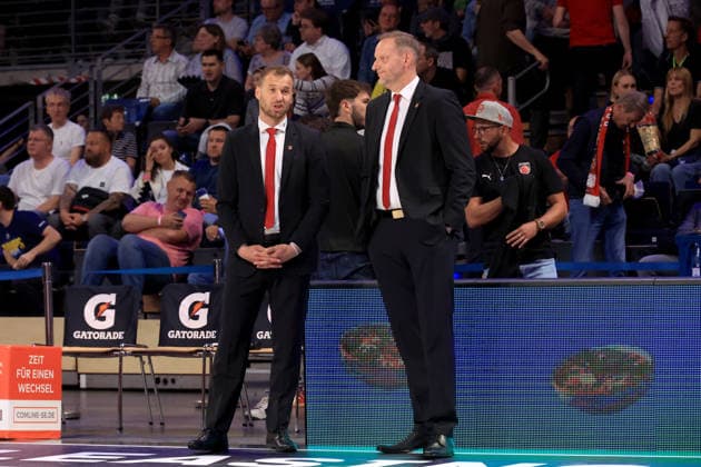 DEU, easyCredit BBL, ALBA vs Bamberg, 09 06 2026, Max Schmeling Halle, Berlin, DEU, easyCredit BBL, ALBA vs Bamberg, in the picture Head Coach Anton Gavel Bamberg nordphotoxGmbHx xEngler nph00076