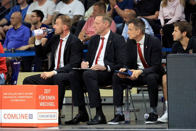 DEU, easyCredit BBL, ALBA vs Bamberg, 09 06 2026, Max Schmeling Halle, Berlin, DEU, easyCredit BBL, ALBA vs Bamberg, in the picture Head Coach Anton Gavel Bamberg nordphotoxGmbHx xEngler nph00076