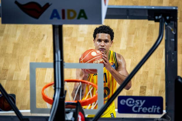 Basketball Berlin 019 06 2026 Season 2025 2026 EasyCredit BBL 1 Bundesliga Men, Men Playoffs Semifinal Game 5 Alba Berlin BMA365 Bamberg Baskets Michael Rataj Alba Berlin, No 21 Mike