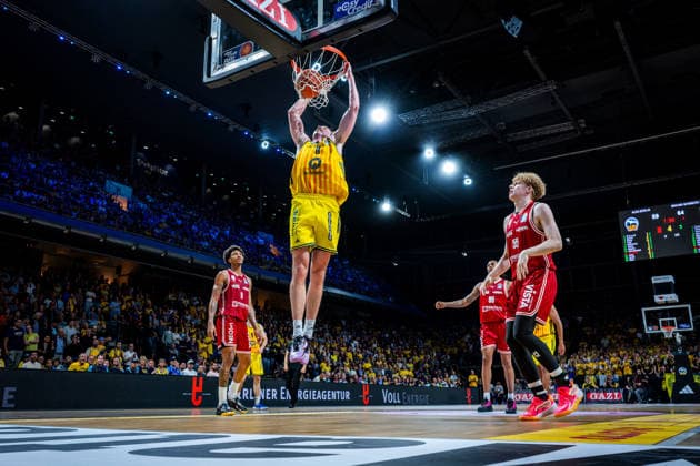 Basketball Berlin 019 06 2026 Season 2025 2026 EasyCredit BBL 1 Bundesliga Men, Men Playoffs Semifinal Game 5 Alba Berlin BMA365 Bamberg Baskets Moses Wood Alba Berlin, No 11