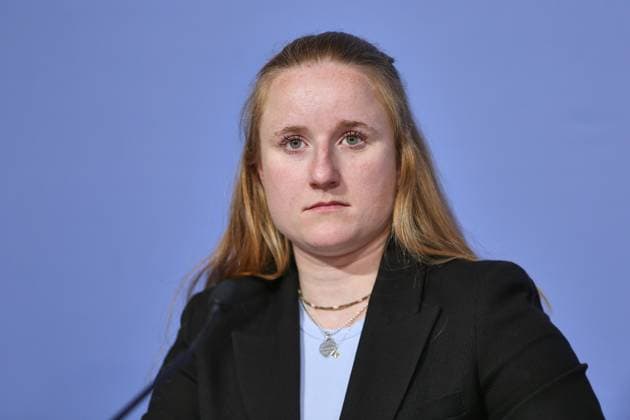 Berlin, Germany, 09 06 2026 House of the Federal Press Conference Press Conference National Anti Doping Agency Germany NADA Annika Kollenbroich Copyright: xdtsxNachrichtenagenturx 0858794274st