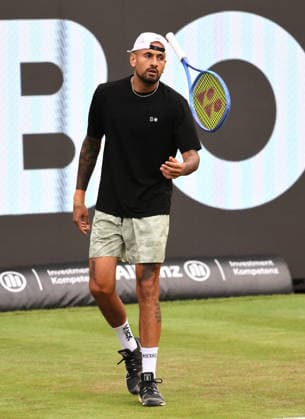 09 06 2026, Boss Open 2026, ATP Tour 250 Stuttgart, TTC Weissenhof, Tennis, Sport, in the picture Nick Kyrgios AUS