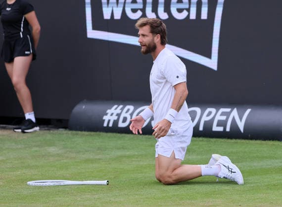 09 06 2026, Boss Open 2026, ATP Tour 250 Stuttgart, TTC Weissenhof, Tennis, Sport, in the picture Corentin Moutet FRA