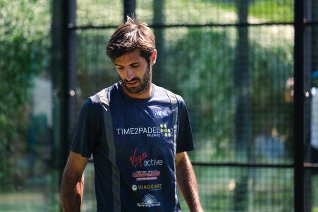 IPA85540541 - Palermo, Italy, June 10, 2026. Country Time Club, first day of the Mediolanum Padel Cup 2026. Pictured: Alex Tur Checa and Thiago Henrique Gasprin Santos VS Antonio Campo and Germano Giacalone  Copyright: xFedericoxSerra IPAxSportx xx 85540541