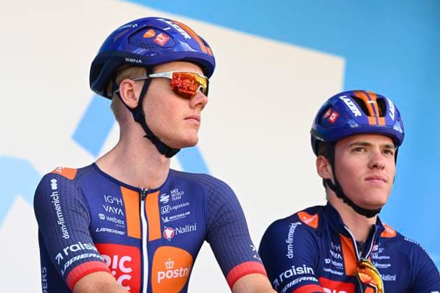 Tour Auvergne - Rhone-Alpes 2026 Stage 4 MONTROND-LES-BAINS, FRANCE - JUNE 10 : Leemreize Gijs (NED) of Team Picnic PostNL during stage 4 of the 78th edition of Tour Auvergne - Rhone-Alpes an UCI World Tour 2.UWT cycling road race stage for Men Elite of 167.4 km with start in Le Puy-en-Velay and finish in Montrond-les-Bains on June 10, 2026 in Montrond-les-Bains, France, 10 06 2026 ( Motordriver Guy De Vuyst - Montrond-les-Bains France  Copyright: xVincentxKalutx