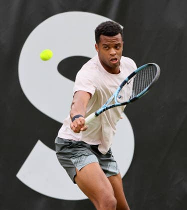 10 06 2026, Boss Open 2026, ATP Tour 250 Stuttgart, TTC Weissenhof, Tennis, Sport, in the picture Giovanni Mpetshi Perricard FRA