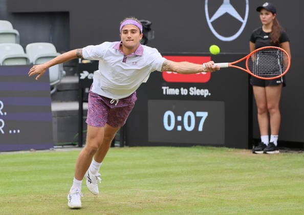 10 06 2026, Boss Open 2026, ATP Tour 250 Stuttgart, TTC Weissenhof, Tennis, Sport, in the picture Mattia Bellucci ITA