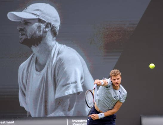 10 06 2026, Boss Open 2026, ATP Tour 250 Stuttgart, TTC Weissenhof, Tennis, Sport, in the picture Yannick Hanfmann GER
