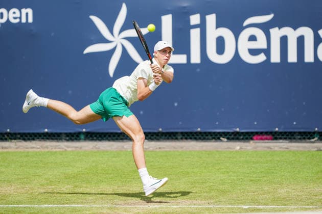 2026-06-10 - Libema Open 2026 ROSMALEN, NETHERLANDS - JUNE 10: Thijs Boogaard of The Netherlands during the Libema Open 2026 at the Autotron on June 10, 2026 in Rosmalen, Netherlands Rosmalen Autotron Netherlands Content not available for redistribution in The Netherlands directly or indirectly through any third parties. Copyright: xAndrexWeeningx