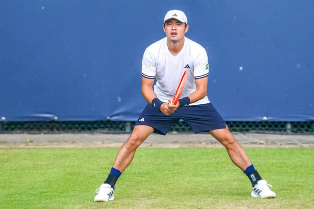2026-06-10 - Libema Open 2026 ROSMALEN, NETHERLANDS - JUNE 10: Yibing Wu of China during the Libema Open 2026 at the Autotron on June 10, 2026 in Rosmalen, Netherlands Rosmalen Autotron Netherlands Content not available for redistribution in The Netherlands directly or indirectly through any third parties. Copyright: xAndrexWeeningx