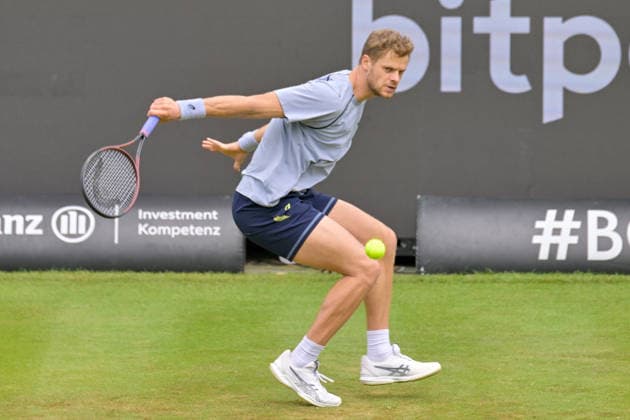 Yannick Hanfmann GER 10 06 2026 ¢ Tennis ¢ BOSS OPEN ¢ ATP 250, TC Weissenhof, Stuttgart, BW Germany Copyright: xpepphotox xHorstxMauelshagenx pep00321, pep_20260610_hm_372305
