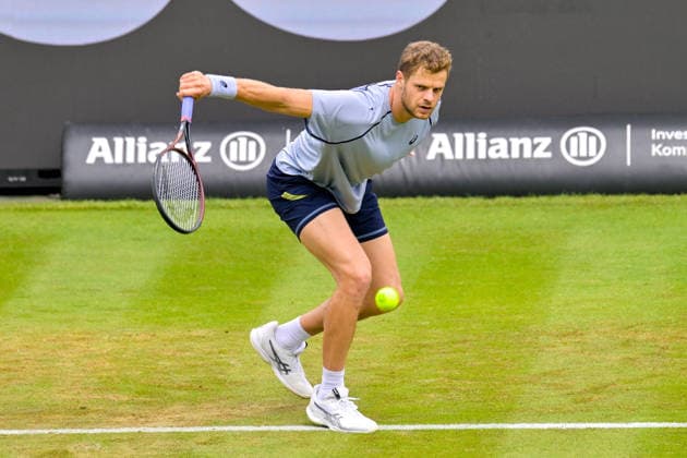 Yannick Hanfmann GER 10 06 2026 ¢ Tennis ¢ BOSS OPEN ¢ ATP 250, TC Weissenhof, Stuttgart, BW Germany Copyright: xpepphotox xHorstxMauelshagenx pep00321, pep_20260610_hm_372318