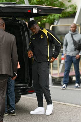 FOOTBALL : Depart de L Equipe de France pour rejoindre les Etats Unis pour participer Ã la coupe du monde de la FIFA - 10 06 2026 Aurelien Tchouameni - L Equipe de France de football s envole du Bourget pour rejoindre Boston aux Etats Unis pour participer Ã la coupe du monde de la FIFA (du 11 juin au 19 juillet, aux Etats-Unis, au Canada et au Mexique), le 10 juin 2026. The French national football team is flying from Le Bourget to Boston in the United States to participate in the FIFA World Cup, WM, Weltmeisterschaft, Fussball (from June 11 to July 19, in the United States, Canada and Mexico), on June 10, 2026. Le BourgetFrance  Copyright: xPierrexPerusseaux xBestimagex