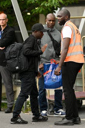 FOOTBALL : Depart de L Equipe de France pour rejoindre les Etats Unis pour participer Ã la coupe du monde de la FIFA - 10 06 2026 N GoloKante - L Equipe de France de football s envole du Bourget pour rejoindre Boston aux Etats Unis pour participer Ã la coupe du monde de la FIFA (du 11 juin au 19 juillet, aux Etats-Unis, au Canada et au Mexique), le 10 juin 2026. The French national football team is flying from Le Bourget to Boston in the United States to participate in the FIFA World Cup, WM, Weltmeisterschaft, Fussball (from June 11 to July 19, in the United States, Canada and Mexico), on June 10, 2026. Le BourgetFrance  Copyright: xPierrexPerusseaux xBestimagex