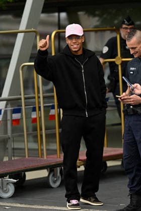 FOOTBALL : Depart de L Equipe de France pour rejoindre les Etats Unis pour participer Ã la coupe du monde de la FIFA - 10 06 2026 Desire Doue - L Equipe de France de football s envole du Bourget pour rejoindre Boston aux Etats Unis pour participer Ã la coupe du monde de la FIFA (du 11 juin au 19 juillet, aux Etats-Unis, au Canada et au Mexique), le 10 juin 2026. The French national football team is flying from Le Bourget to Boston in the United States to participate in the FIFA World Cup, WM, Weltmeisterschaft, Fussball (from June 11 to July 19, in the United States, Canada and Mexico), on June 10, 2026. Le BourgetFrance  Copyright: xPierrexPerusseaux xBestimagex