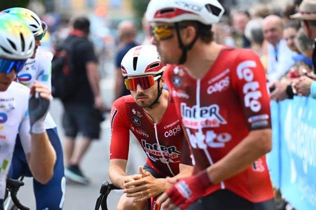 Tour Auvergne - Rhone-Alpes 2026 Stage 4 MONTROND-LES-BAINS, FRANCE - JUNE 10 : Braet Vito (BEL) of Lotto Intermarche during stage 4 of the 78th edition of Tour Auvergne - Rhone-Alpes an UCI World Tour 2.UWT cycling road race stage for Men Elite of 167.4 km with start in Le Puy-en-Velay and finish in Montrond-les-Bains on June 10, 2026 in Montrond-les-Bains, France, 10 06 2026 ( Motordriver Guy De Vuyst - Montrond-les-Bains France  Copyright: xVincentxKalutx