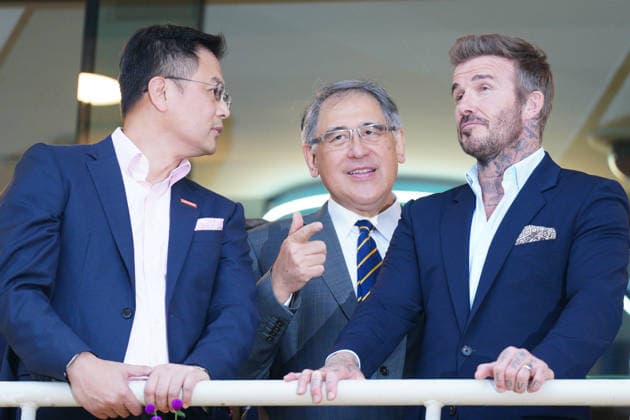David Beckham in Hong Kong Former English soccer player David Beckham at an event on June 10, 2026 in Hong Kong. (Photo by Ellan Mad Nexpher Images) Hong Kong