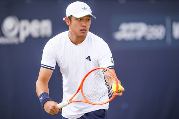 DEN BOSCH - Yibing WU during the ATP, Tennis Herren singles match against Thijs BOOGAARD at the LibÃ ma Open 2026. The combined ATP WTA, Tennis Damen tournament is being held on the event grounds of the former Autotron car theme park. FREEK VAN DEN BERGH ANP xVIxANPxSportx xxANPxIVx 560640040 originalFilename: 560640040.jpg
