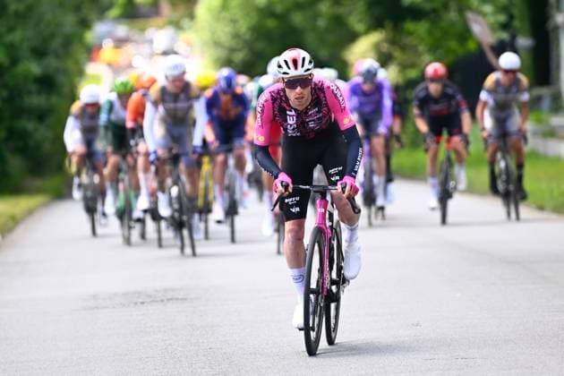 Circuit Franco Belge 2026 Cycling Race MONT-DE-L ENCLUS, BELGIUM - JUNE 10 : rider of team Van Rysel Roubaix during the 85th edition of Circuit Franco Belge an UCI ProSeries 1.Pro one day cycling road race for Men Elite of 195.6 km with start in Tournai and finish in Mont-de-L enclus on June 10, 2026 in Mont-de-L enclus, Belgium, 10 06 2026 ( Motordriver Stephan Boone - Mont-de-L enclus Belgium  Copyright: xTomasxSiskx