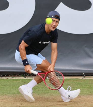 10 06 2026, Boss Open 2026, ATP Tour 250 Stuttgart, TTC Weissenhof, Tennis, Sport, in the picture Sho Shimabukuro JPN