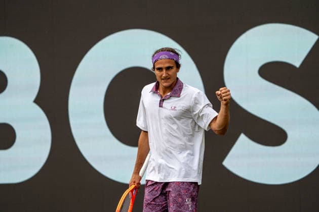Mattia Bellucci, Mattia Bellucci vs Yannick Hanfmann, Tennis, ATP Tournament, Boss Open, Center Court, Round of 16, 10 06 2026, Mattia Bellucci vs Yannick Hanfmann, Tennis, ATP Tournament, Boss Open, Center Court, Round of 16, 10 06 2026, Stuttgart Copyright: xEibner-Pressefoto EdwardxCheungx EP_ECG