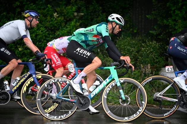 Circuit Franco Belge 2026 Cycling Race MONT-DE-L ENCLUS, BELGIUM - JUNE 10 : Brustenga Marc (ESP) of Equipo Kern Pharma during the 85th edition of Circuit Franco Belge an UCI ProSeries 1.Pro one day cycling road race for Men Elite of 195.6 km with start in Tournai and finish in Mont-de-L enclus on June 10, 2026 in Mont-de-L enclus, Belgium, 10 06 2026 ( Motordriver Stephan Boone - Mont-de-L enclus Belgium  Copyright: xTomasxSiskx