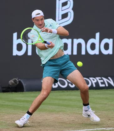 10 06 2026, Boss Open 2026, ATP Tour 250 Stuttgart, TTC Weissenhof, Tennis, Sport, in the picture Jan Lennard Struff GER