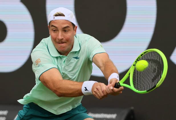 10 06 2026, Boss Open 2026, ATP Tour 250 Stuttgart, TTC Weissenhof, Tennis, Sport, in the picture Jan Lennard Struff GER