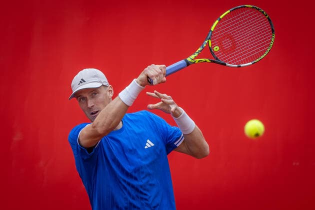 BRATISLAVA OPEN TENNIS ATP, Tennis Herren CHALLENGER Jan Choinski (Great Britain) during second round ATP Tennis Challenger tour 100 Bratislava Open match against Federico Cina (Italy). Tennis courts Slovan Bratislava, Bratislava, Slovakia, June 10, 2026. Photo by Branislav Racko Copyright: xx 080A1464