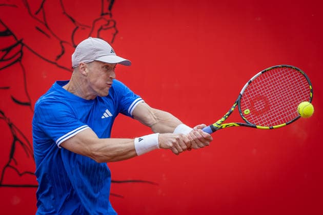 BRATISLAVA OPEN TENNIS ATP, Tennis Herren CHALLENGER Jan Choinski (Great Britain) during second round ATP Tennis Challenger tour 100 Bratislava Open match against Federico Cina (Italy). Tennis courts Slovan Bratislava, Bratislava, Slovakia, June 10, 2026. Photo by Branislav Racko Copyright: xx 080A1499