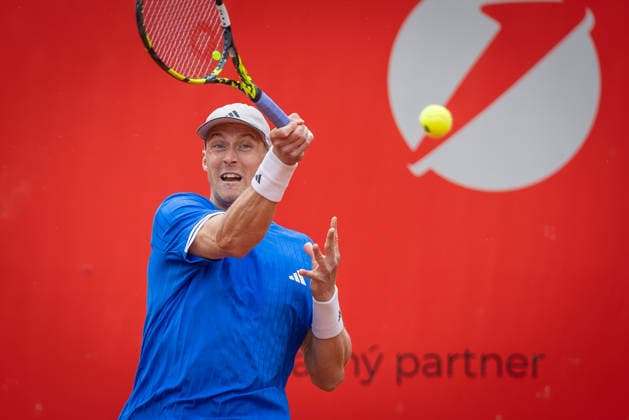 BRATISLAVA OPEN TENNIS ATP, Tennis Herren CHALLENGER Jan Choinski (Great Britain) during second round ATP Tennis Challenger tour 100 Bratislava Open match against Federico Cina (Italy). Tennis courts Slovan Bratislava, Bratislava, Slovakia, June 10, 2026. Photo by Branislav Racko Copyright: xx 080A1607
