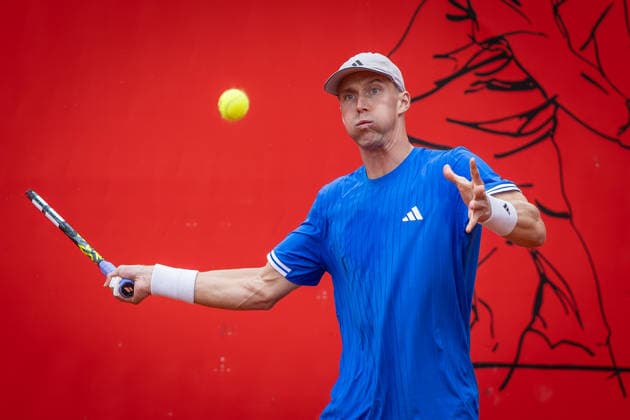BRATISLAVA OPEN TENNIS ATP, Tennis Herren CHALLENGER Jan Choinski (Great Britain) during second round ATP Tennis Challenger tour 100 Bratislava Open match against Federico Cina (Italy). Tennis courts Slovan Bratislava, Bratislava, Slovakia, June 10, 2026. Photo by Branislav Racko Copyright: xx 080A1649