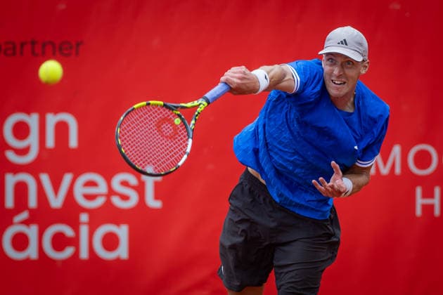 BRATISLAVA OPEN TENNIS ATP, Tennis Herren CHALLENGER Jan Choinski (Great Britain) during second round ATP Tennis Challenger tour 100 Bratislava Open match against Federico Cina (Italy). Tennis courts Slovan Bratislava, Bratislava, Slovakia, June 10, 2026. Photo by Branislav Racko Copyright: xx 080A1789