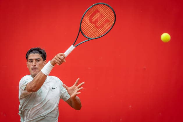 BRATISLAVA OPEN TENNIS ATP, Tennis Herren CHALLENGER Federico Cina (Italy) during second round ATP Tennis Challenger tour 100 Bratislava Open match against Jan Choinski (Great Britain). Tennis courts Slovan Bratislava, Bratislava, Slovakia, June 10, 2026. Photo by Branislav Racko Copyright: xx 080A1668