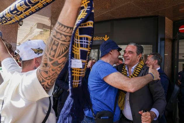 Alfredo Guerri Becomes New Owner of Juve Stabia Juve Stabia has a new owner: Alfredo Guerri, the Neapolitan businessman, has saved the club. Domus srl has acquired the club™s shares, with the go-ahead from the Court of Naples. The club had been under court administration as part of an investigation into Camorra infiltration within the sports industry. ABP17266 Copyright: xAntonioxBalascox