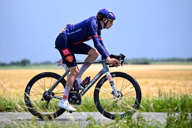 Circuit Franco Belge 2026 Cycling Race MONT-DE-L ENCLUS, BELGIUM - JUNE 10 : Van Rees Christiaan (NED) of Team Picnic PostNL during the 85th edition of Circuit Franco Belge an UCI ProSeries 1.Pro one day cycling road race for Men Elite of 195.6 km with start in Tournai and finish in Mont-de-L enclus on June 10, 2026 in Mont-de-L enclus, Belgium, 10 06 2026 ( Motordriver Stephan Boone - Mont-de-L enclus Belgium  Copyright: xTomasxSiskx