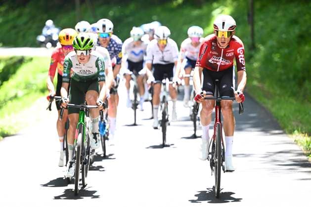 Tour Auvergne - Rhone-Alpes 2026 Stage 4 MONTROND-LES-BAINS, FRANCE - JUNE 10 : Cras Steff (BEL) of Soudal Quick-Step during stage 4 of the 78th edition of Tour Auvergne - Rhone-Alpes an UCI World Tour 2.UWT cycling road race stage for Men Elite of 167.4 km with start in Le Puy-en-Velay and finish in Montrond-les-Bains on June 10, 2026 in Montrond-les-Bains, France, 10 06 2026 ( Motordriver Guy De Vuyst - Montrond-les-Bains France  Copyright: xVincentxKalutx