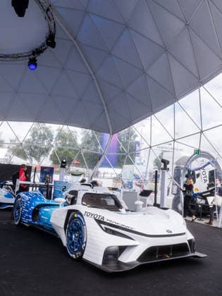 24 HEURES DU MANS 2026 - FREE PRACTICE AND QUALIFIYING SESSION Toyota TR LH2 Hydrogen during the Free Practice and Qualifying session of the 24 Hours of Le Mans 2026, 3rd round of the 2026 FIA World Endurance Championship, from June 10 to 11, 2026 on the Circuit des 24 Heures du Mans in Le Mans, France - Le MansFrance  Copyright: xGermainxDurandx