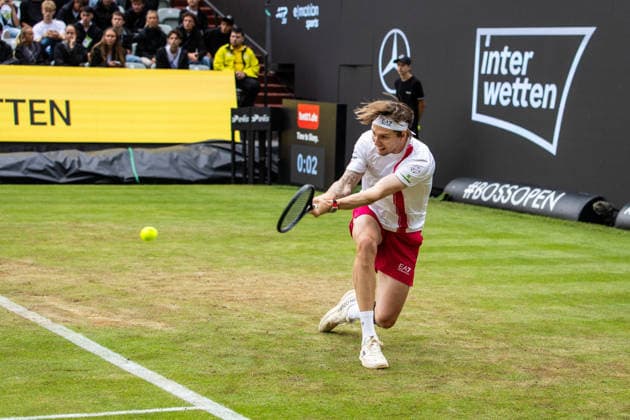10 06 26 Boss Open Stuttgart Germany, Stuttgart, 10 06 2026, Tennis, Boss Open Stuttgart Alexander Bublik Kazakhstan