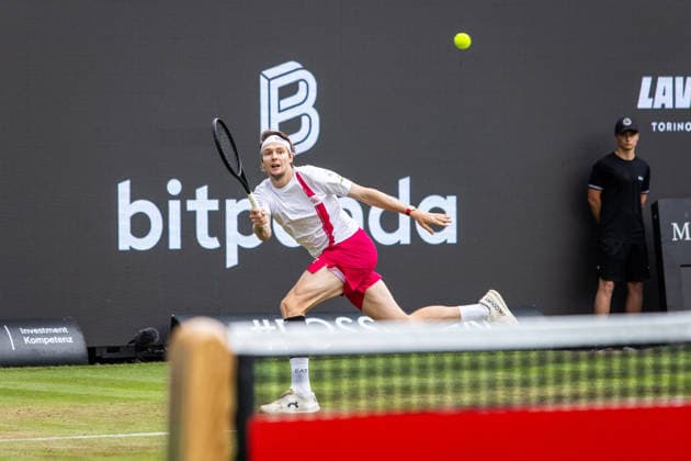 10 06 26 Boss Open Stuttgart Germany, Stuttgart, 10 06 2026, Tennis, Boss Open Stuttgart Alexander Bublik Kazakhstan