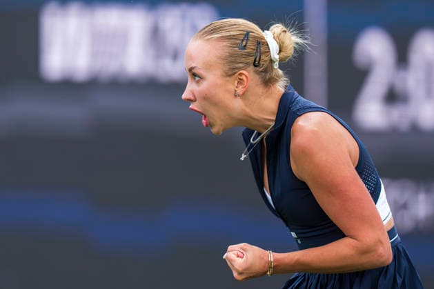 2026-06-10 - Libema Open 2026 ROSMALEN, NETHERLANDS - JUNE 10: Anastasia Potapova of Austria during the Libema Open 2026 at the Autotron on June 10, 2026 in Rosmalen, Netherlands Rosmalen Autotron Netherlands Content not available for redistribution in The Netherlands directly or indirectly through any third parties. Copyright: xEwoutxPahudxdexMortangesx