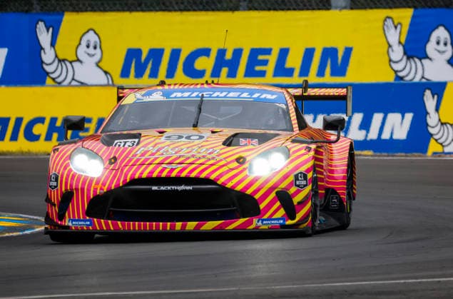 AUTO - ROAD TO LE MANS 2026 90 BATEMAN Charles (gbr), PAUWELS Kobe (bel), Ecurie Ecosse Blackthorn, Aston Martin Vantage AMR GT3 Evo, action during the Road to Le Mans 2026, 3rd round of the 2026 Michelin Le Mans Cup, from June 10 to 12, 2026 on the Circuit des 24 Heures du Mans in Le Mans, France - Le MansFrance  Copyright: xPauloxMariax