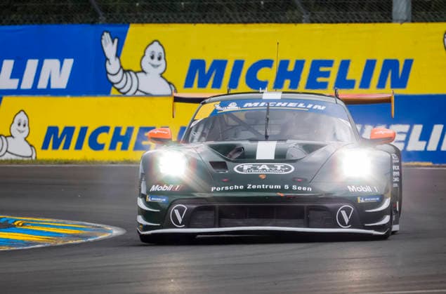 AUTO - ROAD TO LE MANS 2026 45 MORITZ Max (ger), SCHURING Morris (ned), High Class Racing, Porsche 911 GT3 R (992), action during the Road to Le Mans 2026, 3rd round of the 2026 Michelin Le Mans Cup, from June 10 to 12, 2026 on the Circuit des 24 Heures du Mans in Le Mans, France - Le MansFrance  Copyright: xPauloxMariax