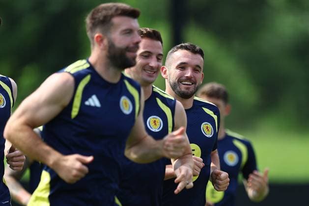 John McGinn of Scotland Scotland Training Session and press conference, PK, Pressekonferenz 2026 FIFA World Cup, WM, Weltmeisterschaft, Fussball Football, Atrium Health Performance Park, Charlotte, USA - 10 Jun 2026Charlotte Atrium Health Performance Park United States of America EDITORIAL USE ONLY No use with unauthorised audio, video, data, fixture lists, club league logos or live services. Online in-match use limited to 120 images, no video emulation. No use in betting, games or single club league player publications.  Copyright: xMichaelxZemanek Shutterstockx 16919987ah