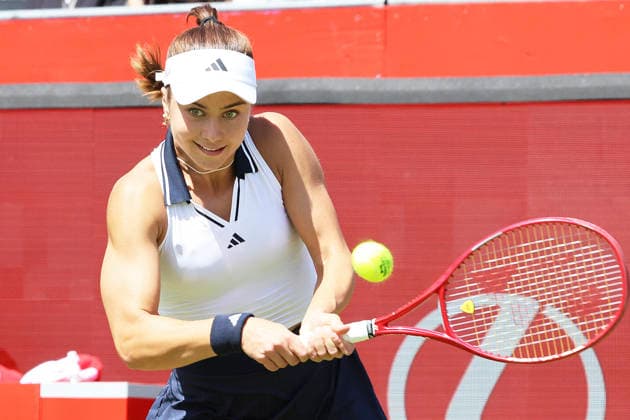 TENNIS - WTA, Tennis Damen Queen s Club LONDON,ENGLAND,10.JUN.26 - TENNIS - WTA Tour, HSBC Championships. Image shows Iva Jovic (USA).  GEPAxpictures xAlanxGrieves