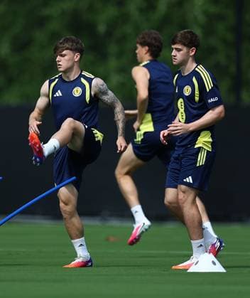 Ben Gannon-Doak of Scotland Scotland Training Session and press conference, PK, Pressekonferenz 2026 FIFA World Cup, WM, Weltmeisterschaft, Fussball Football, Atrium Health Performance Park, Charlotte, USA - 10 Jun 2026Charlotte Atrium Health Performance Park United States of America EDITORIAL USE ONLY No use with unauthorised audio, video, data, fixture lists, club league logos or live services. Online in-match use limited to 120 images, no video emulation. No use in betting, games or single club league player publications.  Copyright: xMichaelxZemanek Shutterstockx 16919987ax