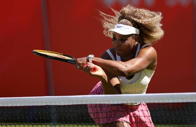 Serena Williams of USA in action during a practice session at Queen s Club HSBC Queen s Club Championships, Day Five, Tennis, Queen s Club, West Kensington, London, UK - 10 Jun 2026London Queen s Club United Kingdom  Copyright: xEllaxLing Shutterstockx 16920000ab