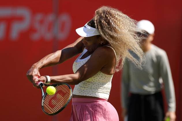 Serena Williams of USA in action during a practice session at Queen s Club HSBC Queen s Club Championships, Day Five, Tennis, Queen s Club, West Kensington, London, UK - 10 Jun 2026London Queen s Club United Kingdom  Copyright: xEllaxLing Shutterstockx 16920000ae